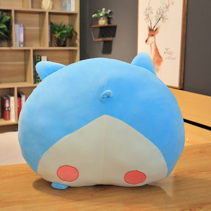 Corgi Butt Plush Pillow - Cute Dog Throw Pillow