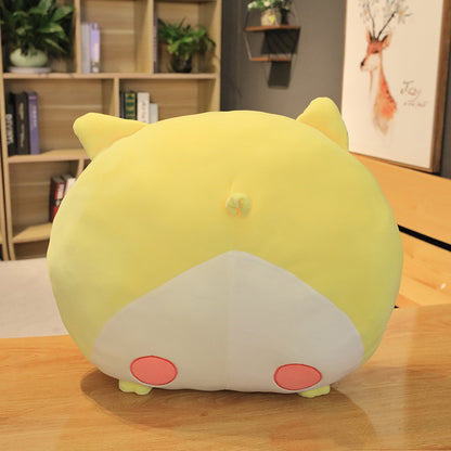 Corgi Butt Plush Pillow - Cute Dog Throw Pillow