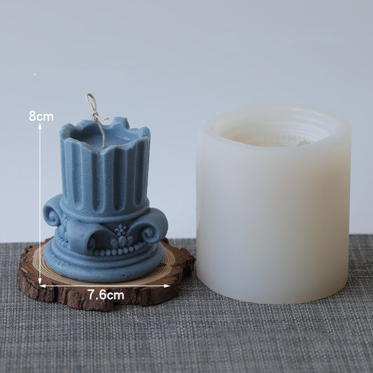 Roman Column Candle Mold - DIY Scented Candle Making Kit